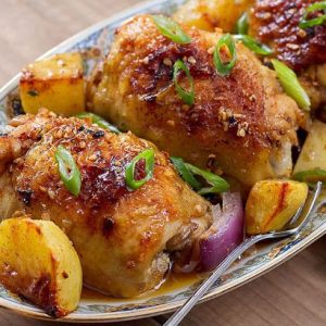 Best Garlic Chicken and Potatoes