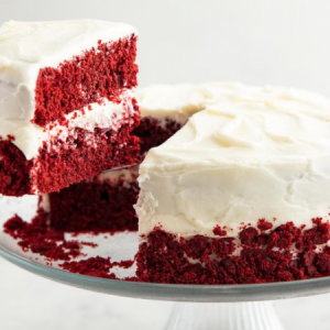 Southern Red Velvet Cake.