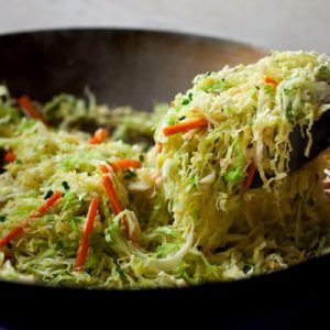Spicy Stir-Fried Cabbage