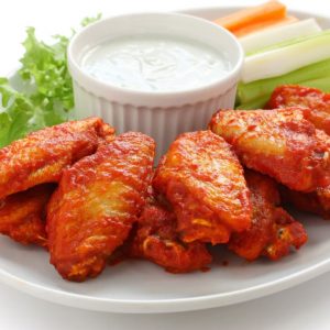 Truly Crispy Oven Baked Chicken Wings.