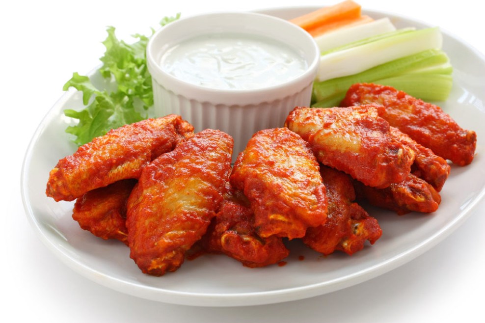 Truly Crispy Oven Baked Chicken Wings.