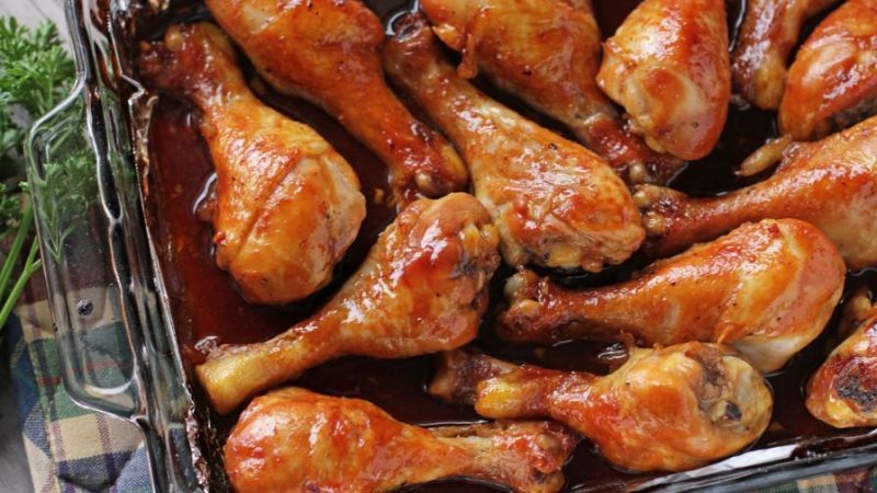 The Easiest Oven-Baked Chicken Drumsticks.