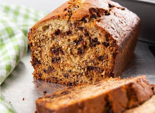 Moist Yet Fluffy Chocolate Chip Banana Bread. – Kitchen Cookbook