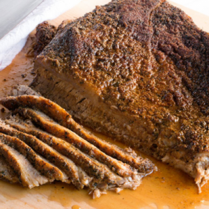 Tender and Delicious Oven-Roasted Beef Brisket.
