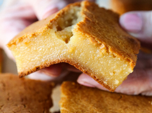 Butter Mochi is Sweet, Chewy and Stretchy