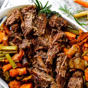Slow Cooker Pot Roast Is A Perfect Weeknight Meal