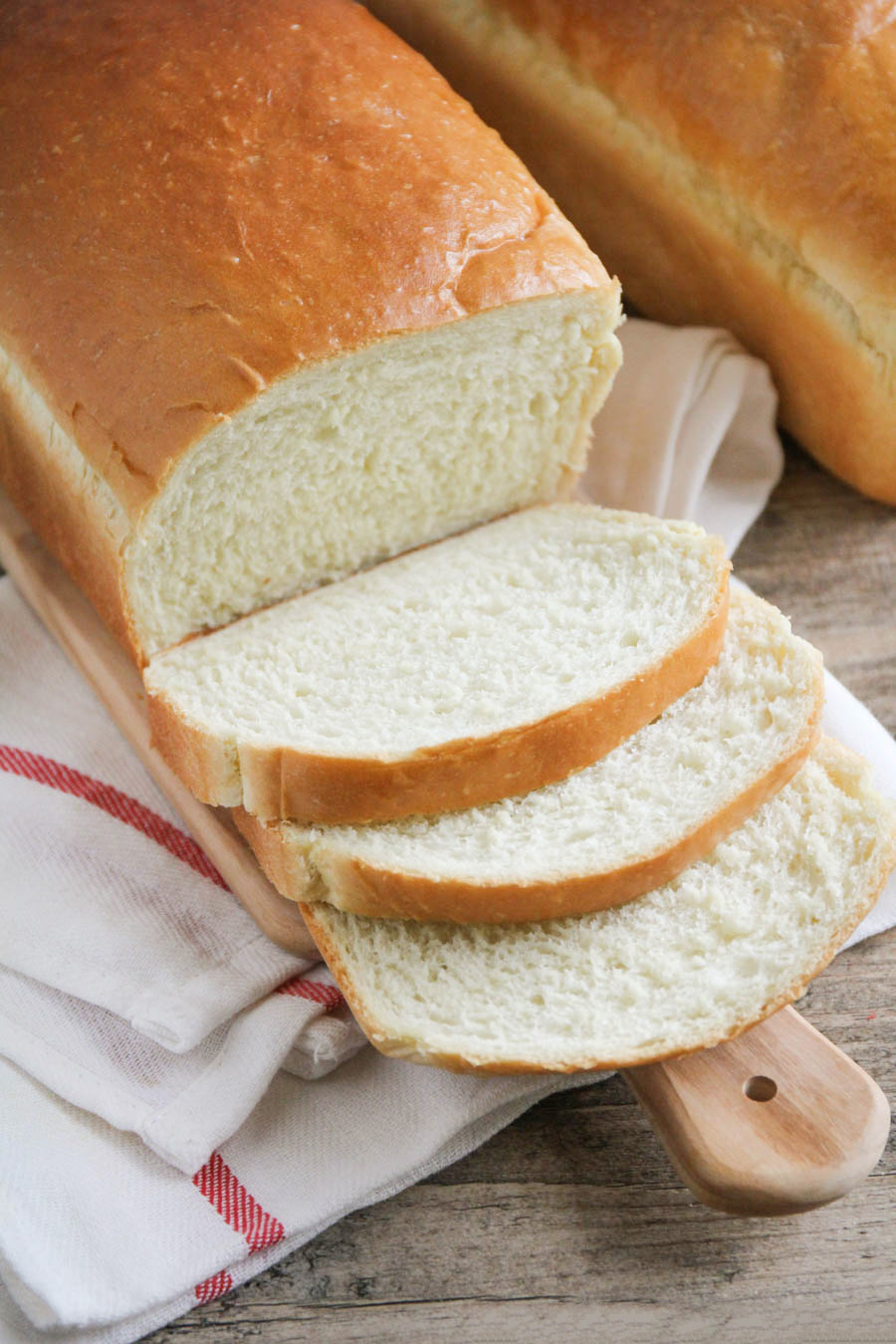 Classic White Sandwich Bread - Kitchen Cookbook