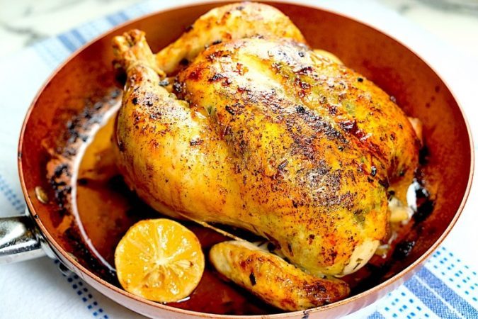 Herb and Lemon Roasted Chicken