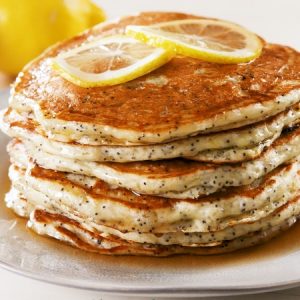Lemon Poppyseed Pancakes