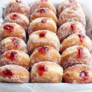Jam-Filled Baked Donuts From Scratch