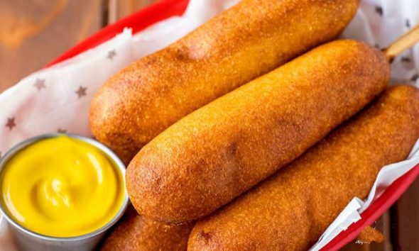 Disneyland Corn Dogs - Kitchen Cookbook