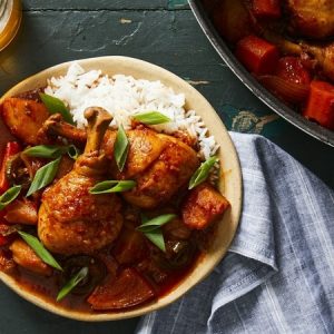 Spicy Chicken and Potato Stew