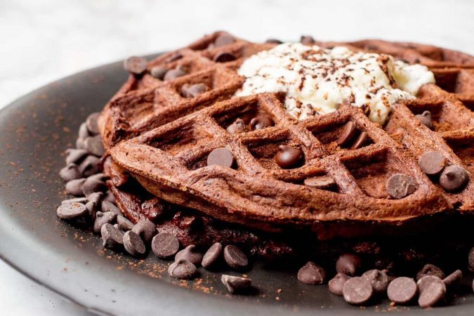 Chocolate Waffles are Perfect For Brunch