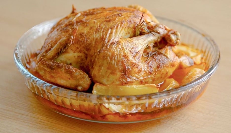 Baked Whole Chicken