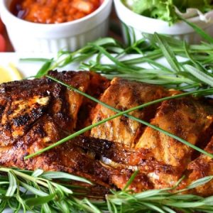 Spicy Oven Grilled Fish