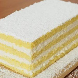 Fluffy Cotton Soft Vanilla Cake
