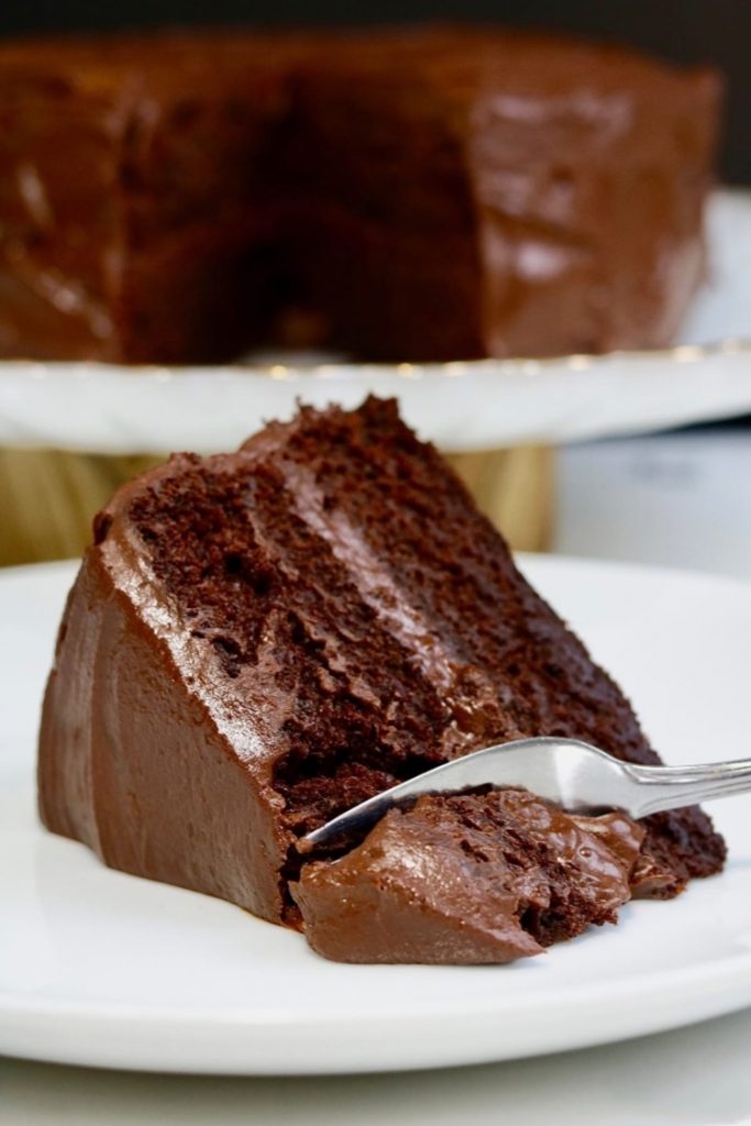 The Very Best Vegan Chocolate Cake - Kitchen Cookbook