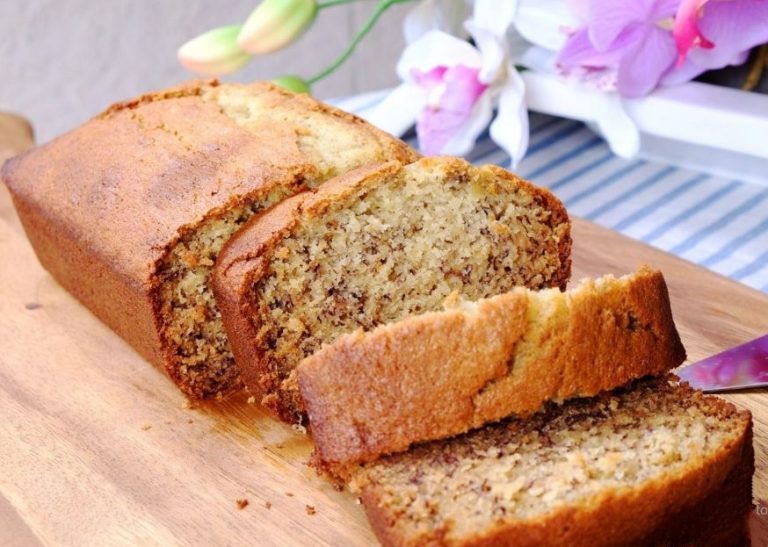 Moist Banana Cake Kitchen Cookbook   11 768x547 