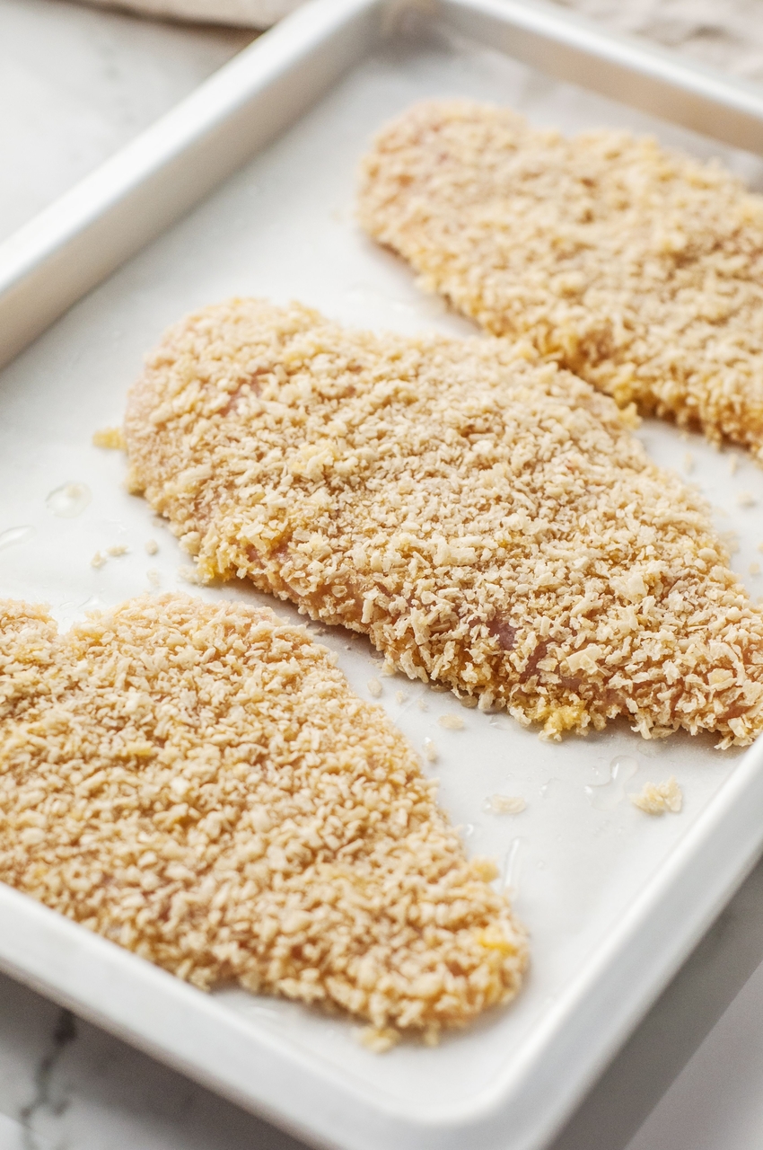 Crispy Breaded Chicken - Kitchen Cookbook