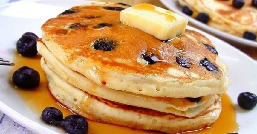 Lemon-Blueberry Pancakes