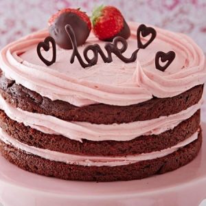 Valentines Chocolate Cake