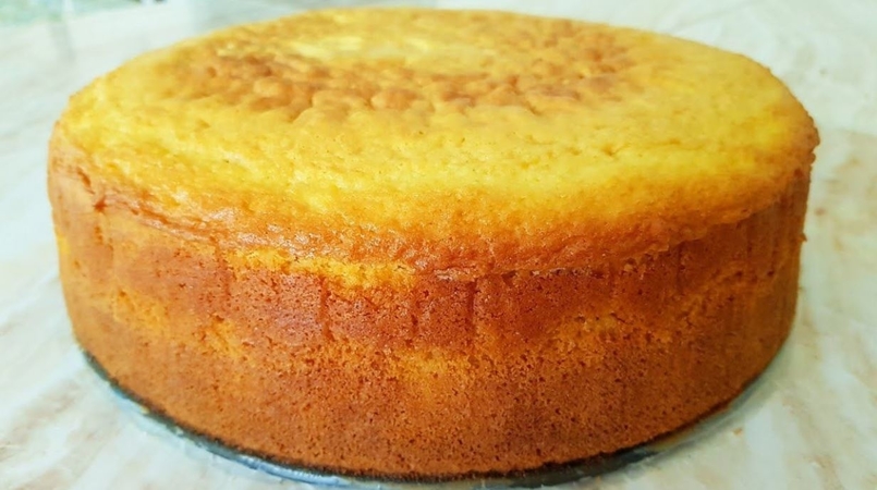 Super Soft Vanilla Sponge Cake