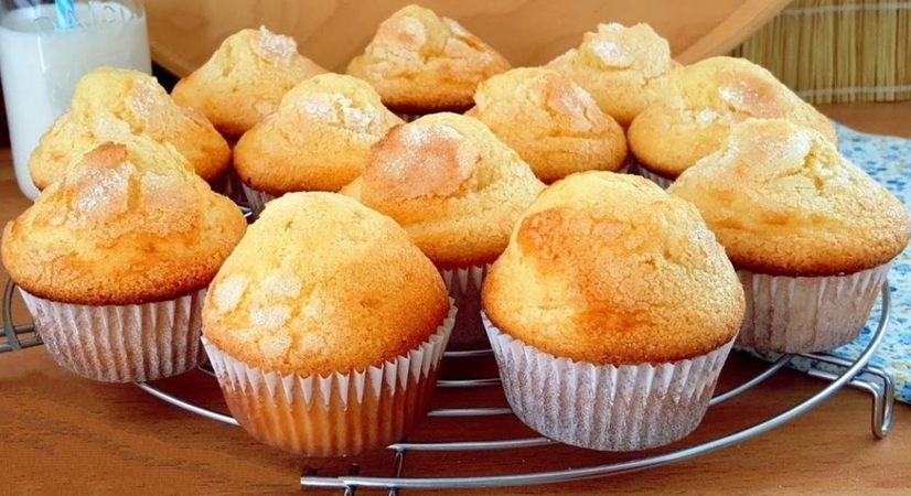 Orange Condensed Milk Muffins