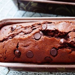 Chocolate Chip Chocolate Loaf Cake