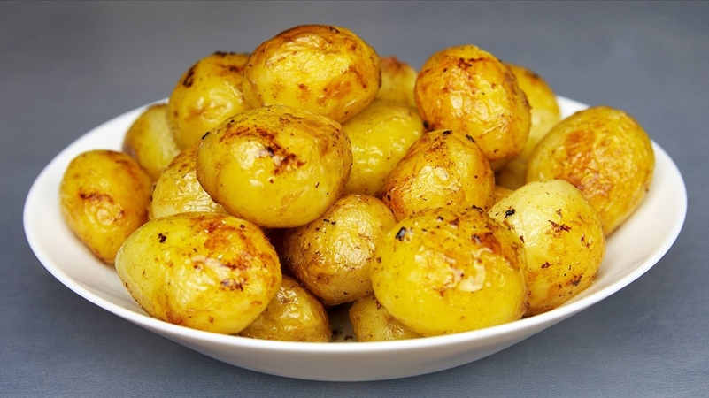 Golden Crust Potatoes