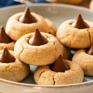 Peanut Butter Blossoms Cookies