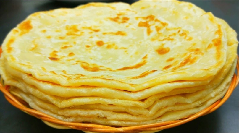 Soft, Multi-layered Chapatis