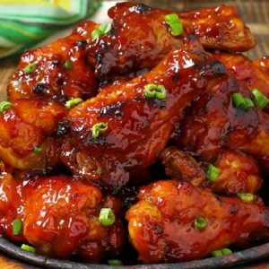 Slow Cooker Sweet and Spicy Wings