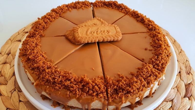 No-Bake Biscoff Cheesecake
