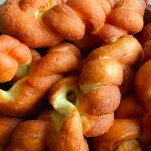 Cinnamon Twisted Donuts