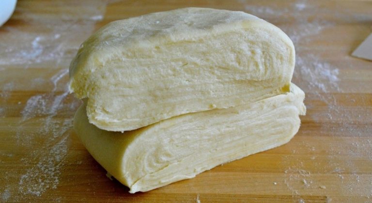 Eggless Puff Pastry Dough - Kitchen Cookbook