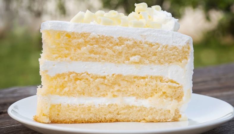 White Velvet Buttermilk Cake