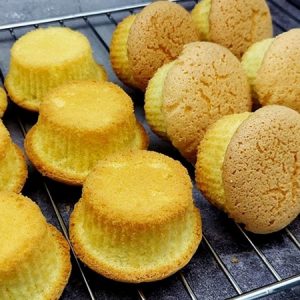 Eggless Butter Muffins