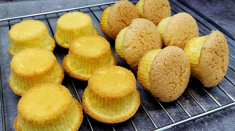Eggless Butter Muffins