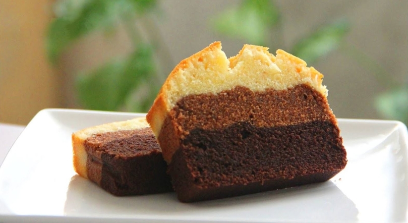 Chocolate Ombré Butter Cake