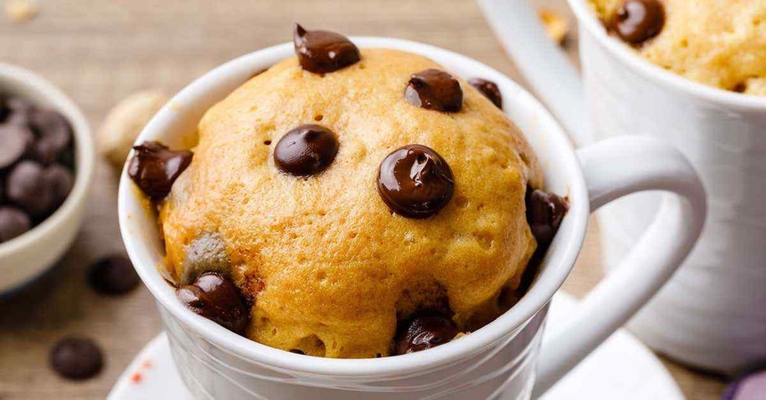 Chocolate Chip Cookie In A Mug