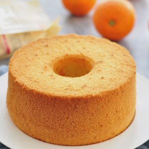 Fresh Orange Chiffon Cake