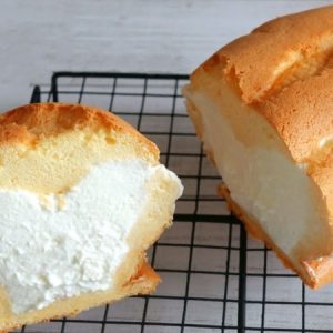 Whipped Cream Filled Pound Cake