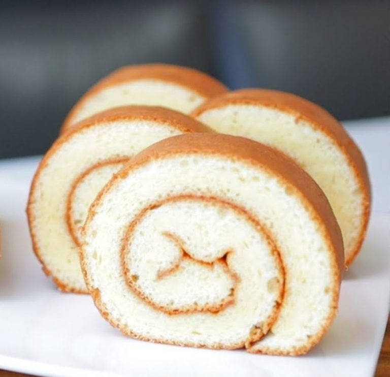 Eggless Cream Cake Roll Kitchen Cookbook