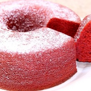 Red Velvet Angel Cake