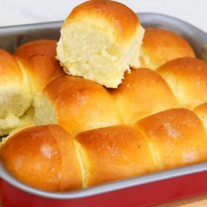Eggless Fluffy Milk and Butter Bread