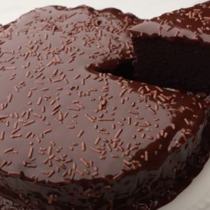 Fluffy, Family-sized Chocolate Cake With An Irresistible Taste