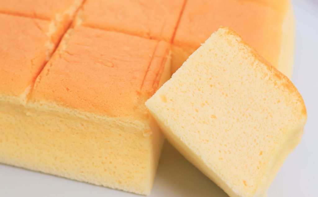 Fluffy and Moist Lemon Castella Cake Kitchen Cookbook