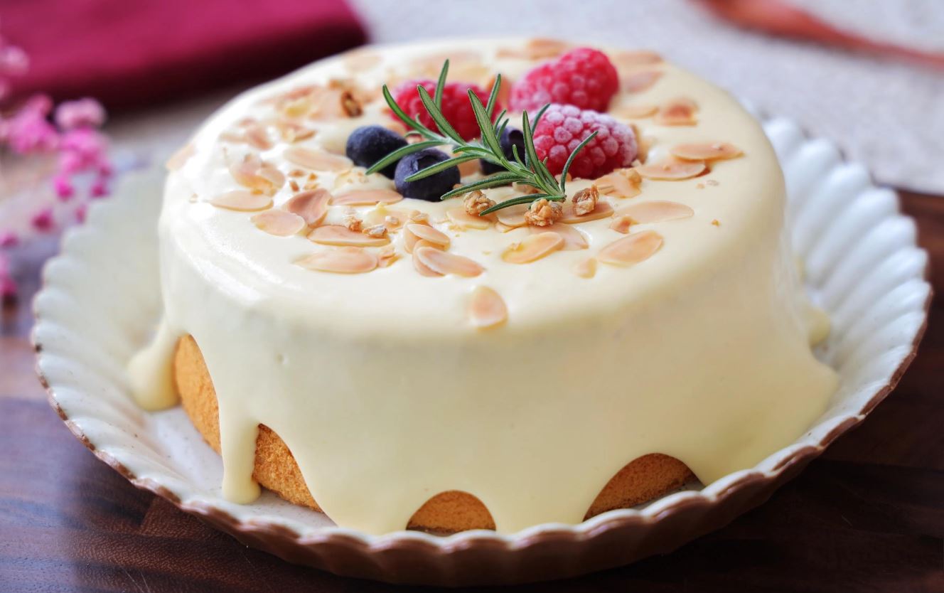 Cream Birthday Cake