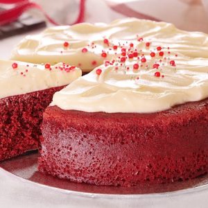 No Oven Red Velvet Cake