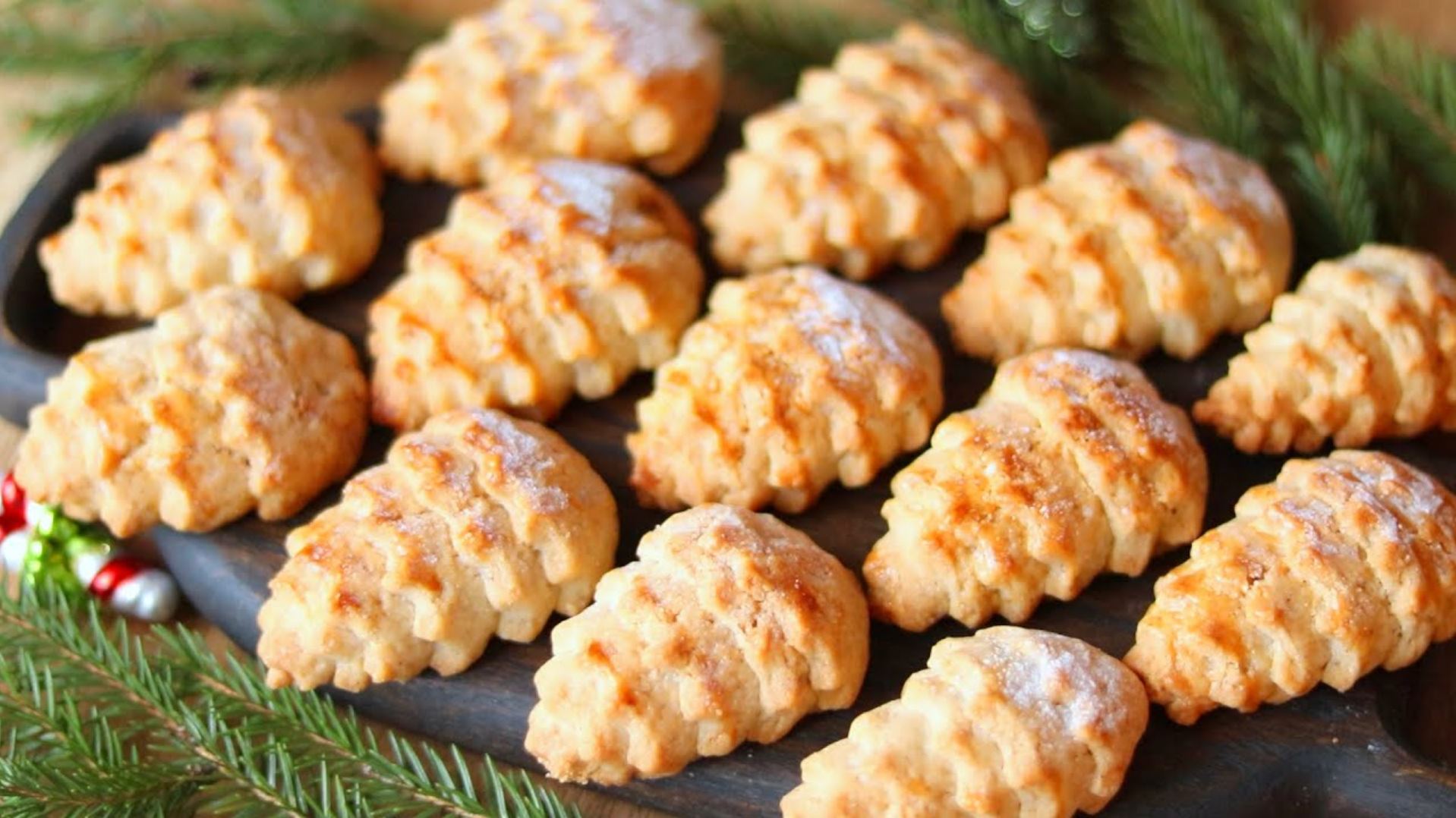 Pinecone Christmas Cookies